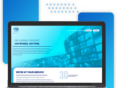 Service Provider Web Layout branding flat design homepage design illustration latest design minimal trending design trending ui ui