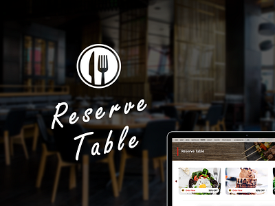 Reserve Restaurant Table book a table latest trend online booking restaurant restaurant website trending design website concept website design