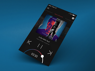 Music Player Application UI