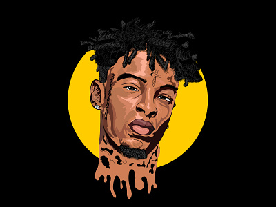 TheBig4L @21savage abstract art abstract designs abstract illustrations art and illustration cover art creative art graphic design illustration trippy designs vector vector designs