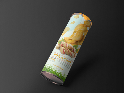 Chips packaging Mockup