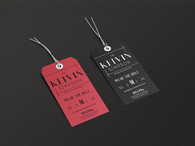 Clothing tag design new.