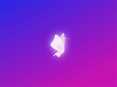 a dancing butterfly animation gif motion