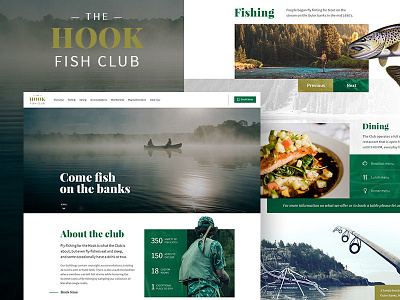 Fishing and trout club web design