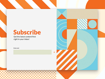 DailyUI - 026 - Subscribe