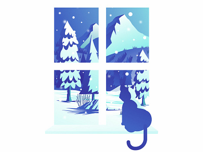 Kitty Snowfall