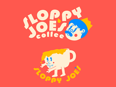 Sloppy Joe’s Coffee branding graphic design illustration logo