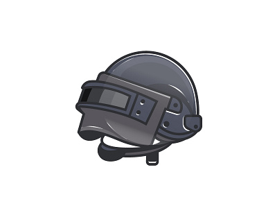 PUBG Level 3 Helmet Logo logo logo design logotype minimal minimal logo minimalist players underground pubg