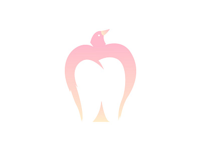 Tooth Bird - A Caring dentist Logo