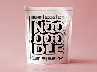 Brand Identity Case Study "Nibbler Co. Noodle" branding design graphic design illustration interface design logo typography vector