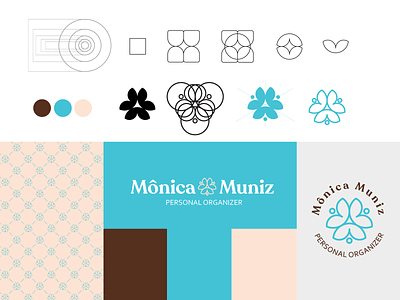 Mônica Muniz - Grid and Concept brand branding design golden ratio goldenratio logo logodesign organizer personalorganizer process