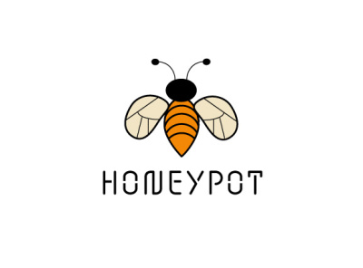 Honeypot. branding design logo minimal