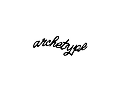 Archetype typography