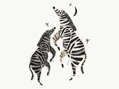 Dancing Zebras