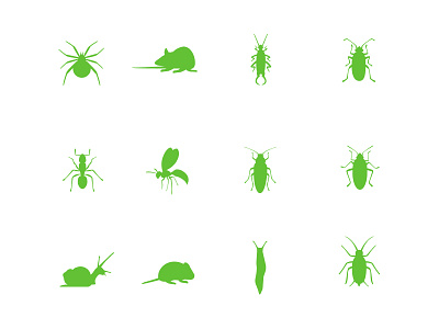 Eyring Pest Bugs ants art bugs design insects pest control pests rodents slugs snails spiders ui uiux ux wasp