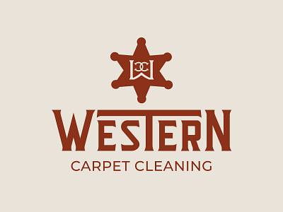 Western Carpet Cleaning Logo Design branding graphic design logo