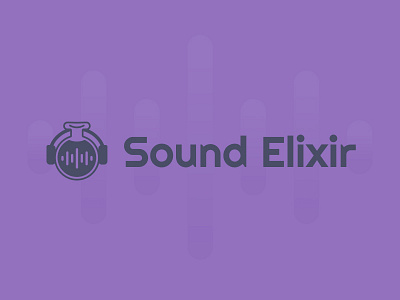 Sound Elixir Logo branding logo design music rebrand