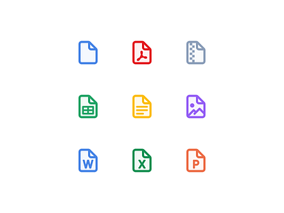 🔎 Web App for Auditors - File icons app desktop drag and drop file files filetype icon icon set icono iconography icons illustration ui upload ux web