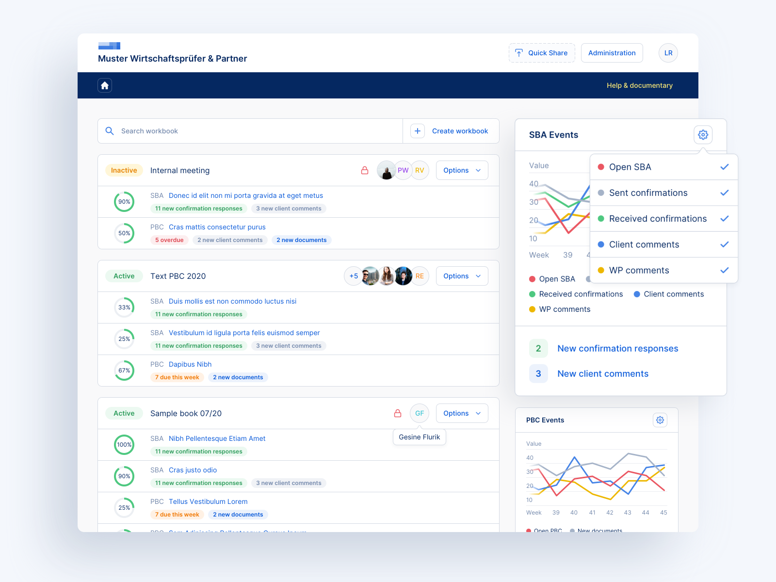 🔎 Web App for Auditors - Projects Dashboard Redesign by Louis Rausch ...