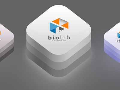 Bio Lab - Chemistry Logo Template