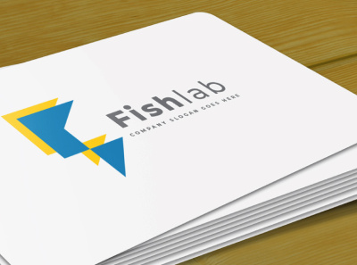 Fish Mart Logo Template science