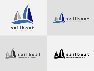 Sailor Boat - Marine Logo Template