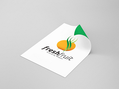 Fruit Shop – Garden Fresh Orange Logo sweet