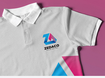 ZA Isometric Logo Design