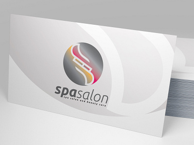 Beauty Care Salon Logo meditation