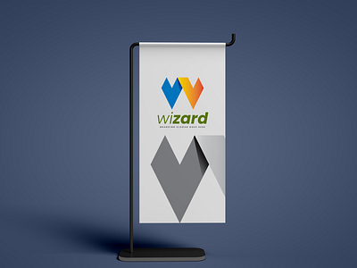 Wizard Style W Logo identity