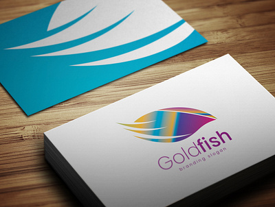 Golden Sea Fish Logo wildlife