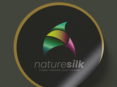 Floral Eco Silk Fashion Logo