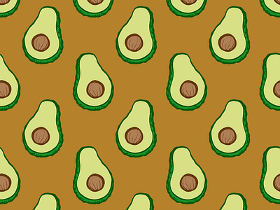 Avocado halves