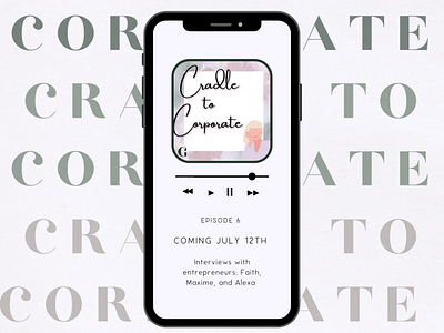 Cradle to Corporate Relaunch instagram post