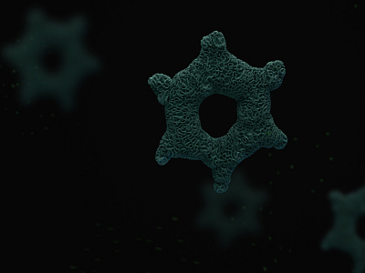 Molecule of 'Creative DNA' 3d c4d motion photoshop