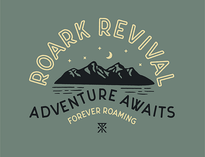 Adventure Awaits adventure digitalart illustration merchandise design roarkrevivial vector