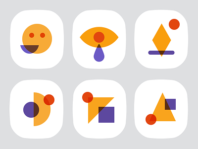 Simple Colors Icons blending icon icons