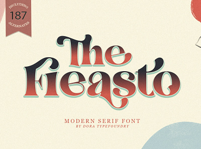 The Fieasto / Modern Serif Font card cursive display elegant fabulous fashion heading headline label logo lovely luxury modern poster pretty serif font signage stylish vintage wedding