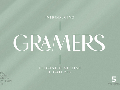 Gramers | Elegant & Stylish Ligatures