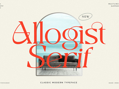 Allogist - Modern Classic Typeface