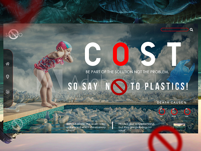 " COST " say NO to plastics! Website