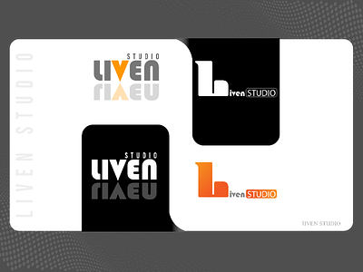 Logo concept . Liven studio.