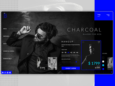 B W ( Best with ). Website concept. adobe adobe photoshop adobe xd adobexd attractive branding clothes concept creative gentleman photoshop uiux ux web website design