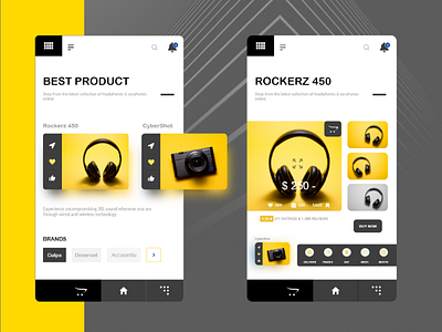 e-shopping application concept. attractive challenge creative design dribbble interface mobile application mobile contact mobile design mobile ui typography uiux xd