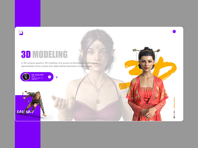 3d modalling website Home page 3d 3d animation 3d art 3d artist adobe xd attractive behance branding concept graphics design illstration illustration typogaphy uiux website