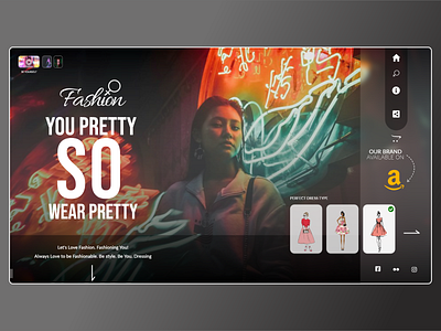 Fashion Branding website concept