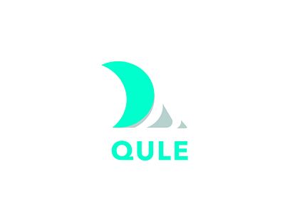 QULE Logo design branding design flat icon illustration illustrator logo minimal professional logo vector