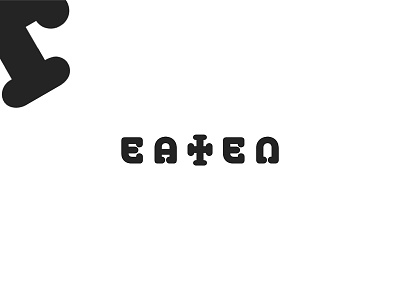 Eaten Logo branding design logo minimal professional logo