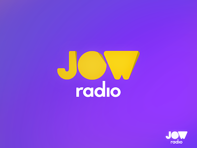 Rebranding Jow Radio branding design logo minimal professional logo rebrand