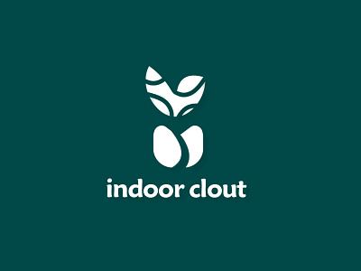 indoor clout Branding branding design logo minimal professional logo rebrand